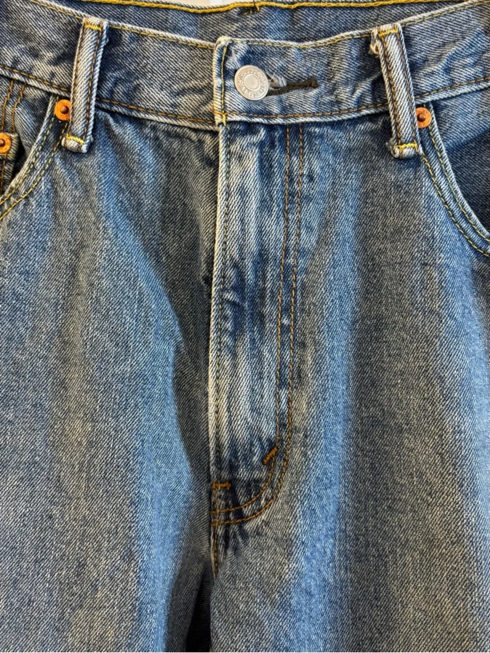 Levi’s 550 Relaxed Fit Straight Jeans Medium Wash 34x29 5-pocket streetwear 90s